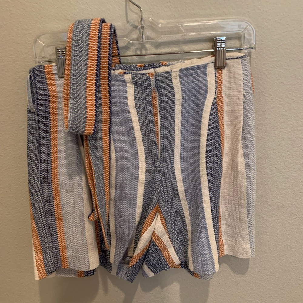 Drew high waisted shorts with tie size S